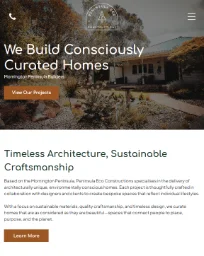 Construction website build
